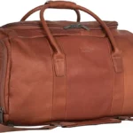 Colombian Leather 20" Single Compartment Top Load Travel Duffel Bag